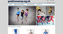 Desktop Screenshot of positiverunway.org.uk